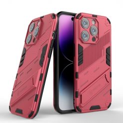Alternative view of Odolný Kryt Punk armor case růžový – Apple iPhone 14 Pro Max
