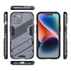 Odolný Kryt Punk armor case šedý – Apple iPhone 14 Plus | Levné Kryty | Levné Kryty | Levné Kryty