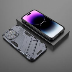 Odolný Kryt Punk armor case šedý – Apple iPhone 14 Pro | Levné Kryty | Levné Kryty | Levné Kryty