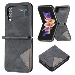Kryt Rhombus černý – Samsung Galaxy Z Flip 4 | Levné Kryty | Levné Kryty | Levné Kryty