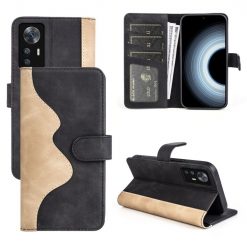 Peněženkové pouzdro Dual Wavy Case černé – Xiaomi 12T / 12T Pro | Levné Kryty | Levné Kryty | Levné Kryty