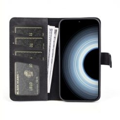 Peněženkové pouzdro Dual Wavy Case černé – Xiaomi 12T / 12T Pro | Levné Kryty | Levné Kryty | Levné Kryty