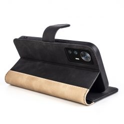 Peněženkové pouzdro Dual Wavy Case černé – Xiaomi 12T / 12T Pro | Levné Kryty | Levné Kryty | Levné Kryty