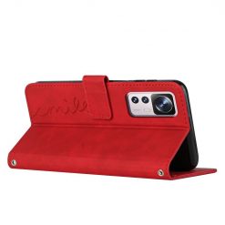 Peněženkové pouzdro Smile case červené – Xiaomi 12T / 12T Pro | Levné Kryty | Levné Kryty | Levné Kryty