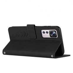 Peněženkové pouzdro Smile case černé – Xiaomi 12T / 12T Pro | Levné Kryty | Levné Kryty | Levné Kryty