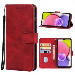 Peněženkové pouzdro Splendid case červené – Samsung Galaxy A04s | Levné Kryty | Levné Kryty | Levné Kryty