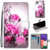 Knížkové pouzdro Trendy Cross case Tlapky – Samsung Galaxy A22 5G | Levné Kryty | Levné Kryty | Levné Kryty