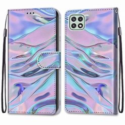 Knížkové pouzdro Trendy Cross case Fluorescenční voda – Samsung Galaxy A22 5G | Levné Kryty | Levné Kryty | Levné Kryty