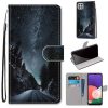 Knížkové pouzdro Trendy Cross case Zlatý motyl – Samsung Galaxy A22 5G | Levné Kryty | Levné Kryty | Levné Kryty