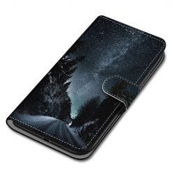 Knížkové pouzdro Trendy Cross case Noční obloha – Samsung Galaxy A22 5G | Levné Kryty | Levné Kryty | Levné Kryty