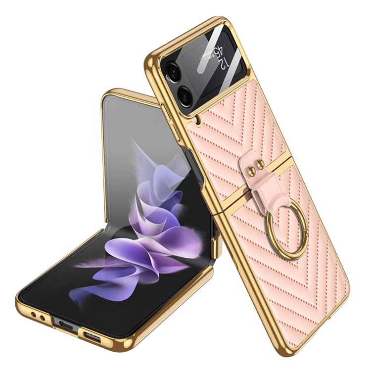 Kryt GKK Arrow Case růžový – Samsung Galaxy Z Flip 4