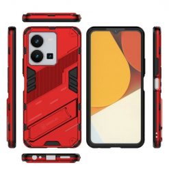 Alternative view of Odolný Kryt Punk armor case červený – Vivo Y35