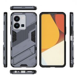 Alternative view of Odolný Kryt Punk armor case šedý – Vivo Y35