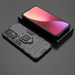 Odolný kryt Ring Armor černý – Xiaomi 12 Lite | Levné Kryty | Levné Kryty | Levné Kryty