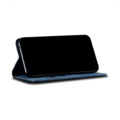 Peněženkové pouzdro Denim Texture modré – Huawei Nova Y70 | Levné Kryty | Levné Kryty | Levné Kryty