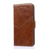 Peněženkové pouzdro Geometric Stitching case tmavěhnědé – Oppo A57s | Levné Kryty | Levné Kryty | Levné Kryty