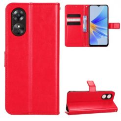 Peněženkové pouzdro Grand case červené – Oppo A17 | Levné Kryty | Levné Kryty | Levné Kryty