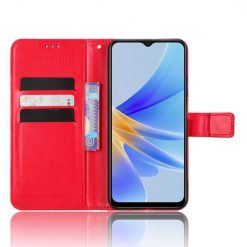 Peněženkové pouzdro Grand case červené – Oppo A17 | Levné Kryty | Levné Kryty | Levné Kryty
