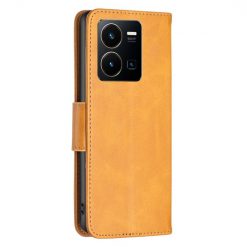 Alternative view of Peněženkové pouzdro Retro Lambskin žluté – Vivo Y35