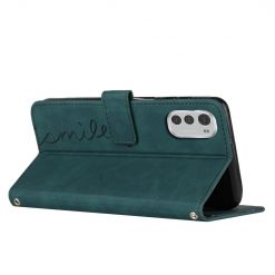 Peněženkové pouzdro Smile case zelené – Motorola Moto E32 / E32s | Levné Kryty | Levné Kryty | Levné Kryty
