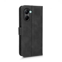 Peněženkové pouzdro Solid černé – Realme C33 | Levné Kryty | Levné Kryty | Levné Kryty