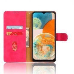 Peněženkové pouzdro Solid růžové – Samsung Galaxy A23 5G | Levné Kryty | Levné Kryty | Levné Kryty