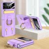 Kryt GKK Wrist Strap case zelený – Samsung Galaxy Z Flip 4 | Levné Kryty | Levné Kryty | Levné Kryty