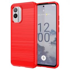 Zadní Kryt Carbon červený – Nokia X30