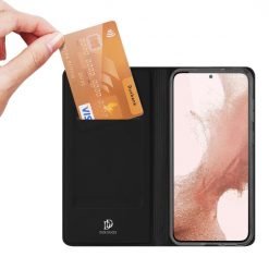 Peněženkové pouzdro Dux Ducis Skin Pro černé – Samsung Galaxy S23+ (S23 Plus) | Levné Kryty | Levné Kryty | Levné Kryty