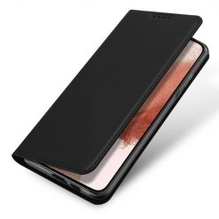 Peněženkové pouzdro Dux Ducis Skin Pro černé – Samsung Galaxy S23+ (S23 Plus) | Levné Kryty | Levné Kryty | Levné Kryty
