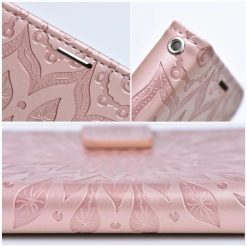 Peněženkové pouzdro Mezzo mandala růžové – Samsung Galaxy S23 | Levné Kryty | Levné Kryty | Levné Kryty