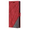 Knížkové pouzdro Rhombus černé – Samsung Galaxy S23 Ultra | Levné Kryty | Levné Kryty | Levné Kryty