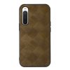 Kryt Weave Case hnědý – Sony Xperia 10 IV | Levné Kryty | Levné Kryty | Levné Kryty