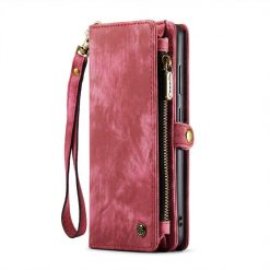 Multifunkční peněženkové pouzdro CaseMe Detachable červené – Samsung Galaxy S23+ (S23 Plus) | Levné Kryty | Levné Kryty | Levné Kryty