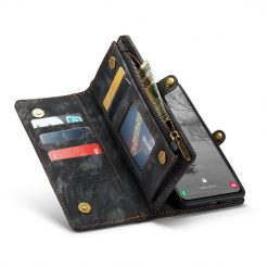 Multifunkční peněženkové pouzdro CaseMe Detachable černé – Samsung Galaxy S23 | Levné Kryty | Levné Kryty | Levné Kryty