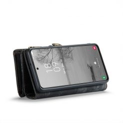 Multifunkční peněženkové pouzdro CaseMe Detachable černé – Samsung Galaxy S23 | Levné Kryty | Levné Kryty | Levné Kryty