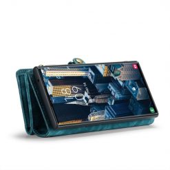 Multifunkční peněženkové pouzdro CaseMe Detachable modré – Samsung Galaxy S23 Ultra | Levné Kryty | Levné Kryty | Levné Kryty