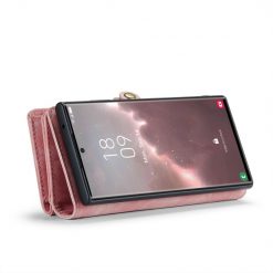 Multifunkční peněženkové pouzdro CaseMe Detachable růžové – Samsung Galaxy S23 Ultra | Levné Kryty | Levné Kryty | Levné Kryty