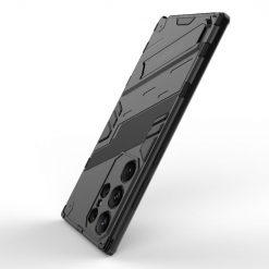 Odolný Kryt Punk armor case černý – Samsung Galaxy S23 Ultra | Levné Kryty | Levné Kryty | Levné Kryty