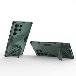 Odolný Kryt Punk armor case zelený – Samsung Galaxy S23 Ultra | Levné Kryty | Levné Kryty | Levné Kryty