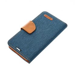 Peněženkové pouzdro Canvas Book modré – Samsung Galaxy S23 | Levné Kryty | Levné Kryty | Levné Kryty