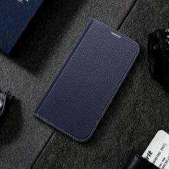 Peněženkové pouzdro Dux Ducis Skin X2 modré – Samsung Galaxy S23 | Levné Kryty | Levné Kryty | Levné Kryty