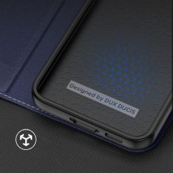 Peněženkové pouzdro Dux Ducis Skin X2 modré – Samsung Galaxy S23 | Levné Kryty | Levné Kryty | Levné Kryty