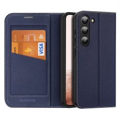 Peněženkové pouzdro Dux Ducis Skin X2 modré – Samsung Galaxy S23+ (S23 Plus) | Levné Kryty | Levné Kryty | Levné Kryty