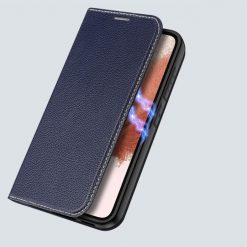 Peněženkové pouzdro Dux Ducis Skin X2 modré – Samsung Galaxy S23+ (S23 Plus) | Levné Kryty | Levné Kryty | Levné Kryty