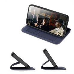 Peněženkové pouzdro Dux Ducis Skin X2 modré – Samsung Galaxy S23+ (S23 Plus) | Levné Kryty | Levné Kryty | Levné Kryty