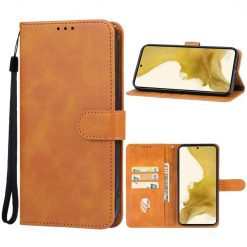 Peněženkové pouzdro Splendid case hnědé – Samsung Galaxy S23+ (S23 Plus) | Levné Kryty | Levné Kryty | Levné Kryty