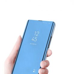 Průhledný kryt Clear View Case modrý – Samsung Galaxy S23 | Levné Kryty | Levné Kryty | Levné Kryty