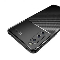 Zadní Kryt Carbon Fiber černý – Sony Xperia 10 IV | Levné Kryty | Levné Kryty | Levné Kryty