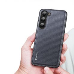 Zadní kryt Dux Ducis Fino šedý – Samsung Galaxy S23 | Levné Kryty | Levné Kryty | Levné Kryty
